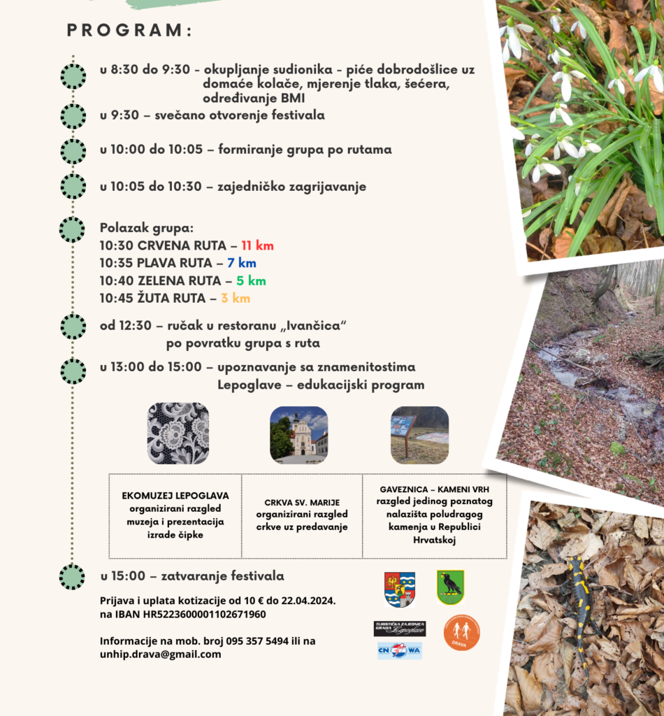 Festival nordijskog hodanja i pješačenja u Lepoglavi 1 festival 2