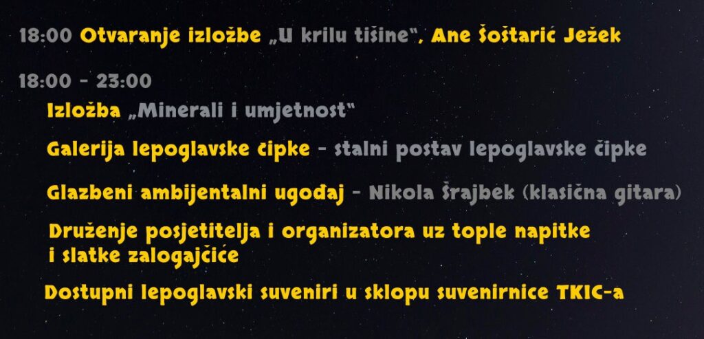 Noć muzeja u Lepoglavi: Minerali i umjetnost 1 vizual noc muzeja 1080x1080 1